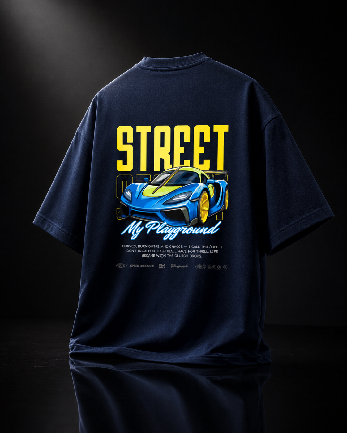 Street Racer Unisex Oversized T-Shirt | VELOR