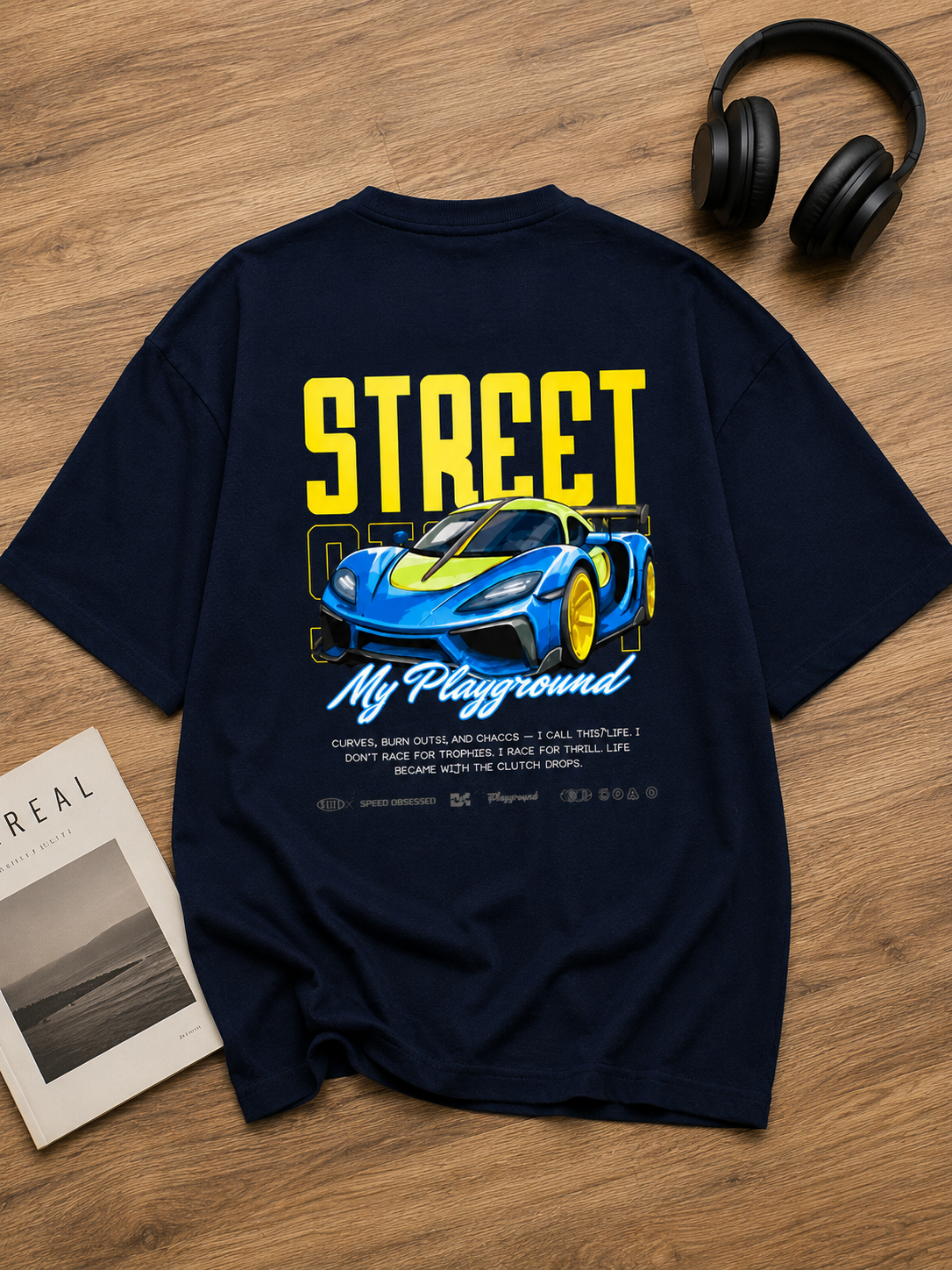 Street Racer Unisex Oversized T-Shirt | VELOR