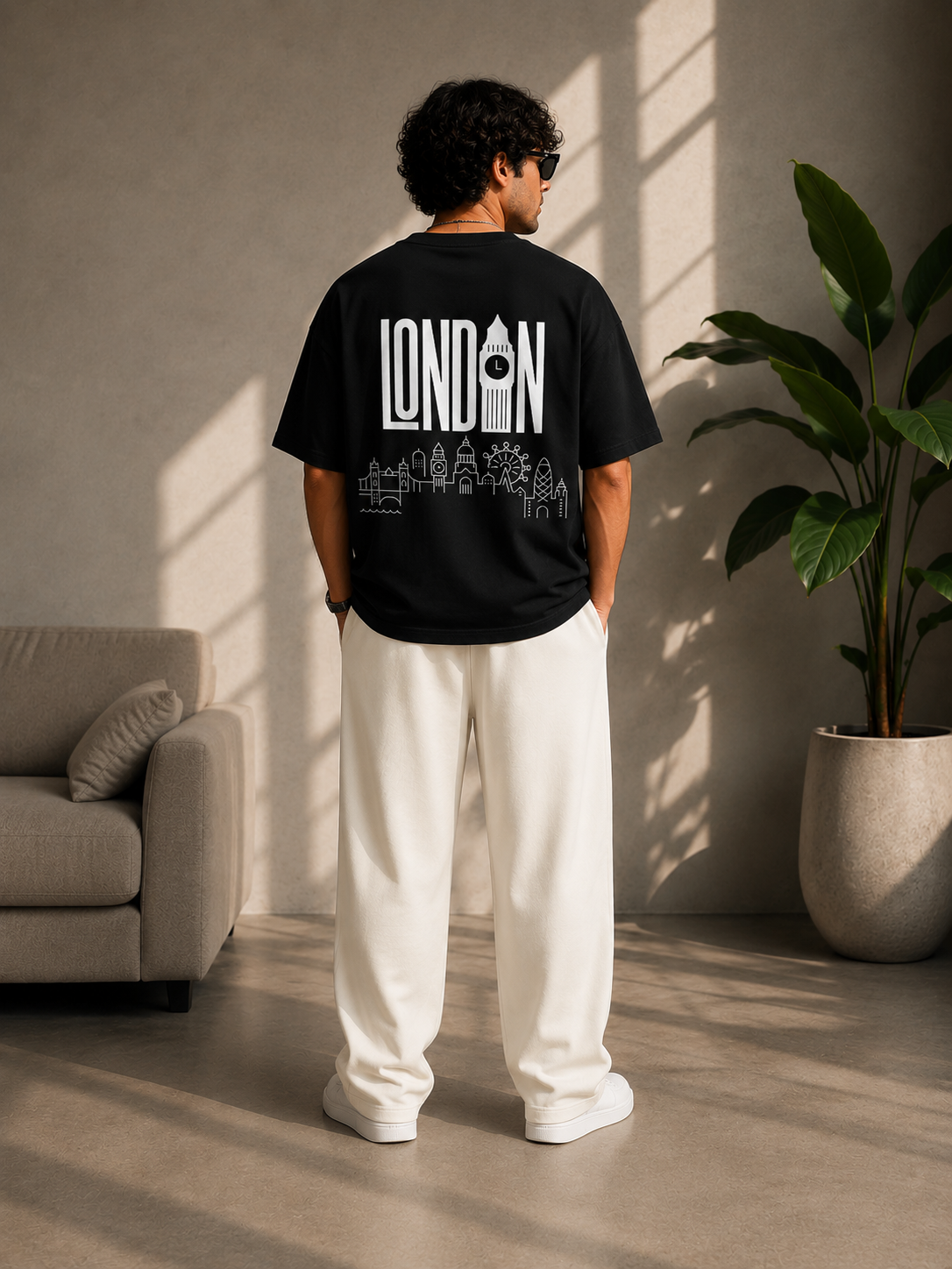 London Unisex Oversized T-Shirt | VELOR