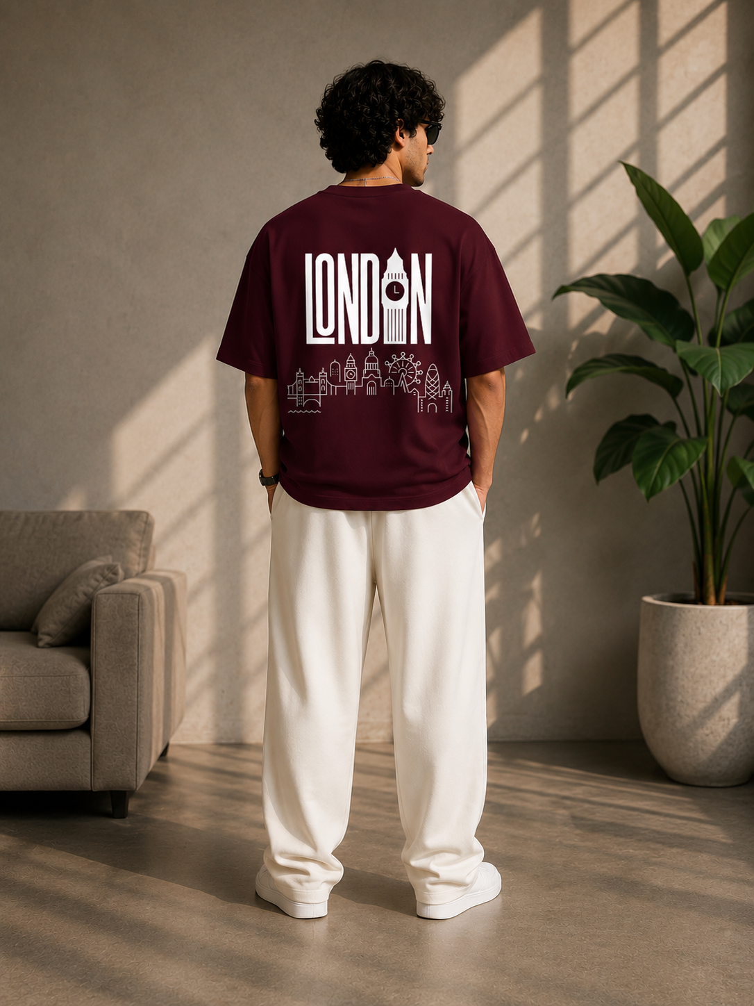 London Unisex Oversized T-Shirt | VELOR