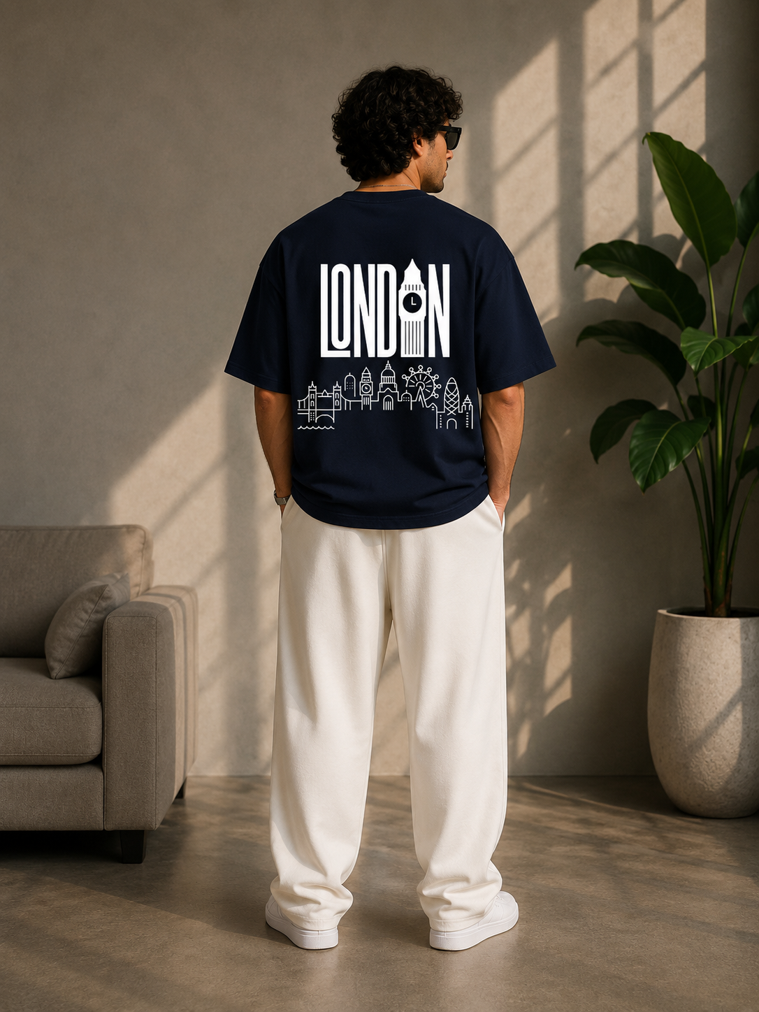 London Unisex Oversized T-Shirt | VELOR