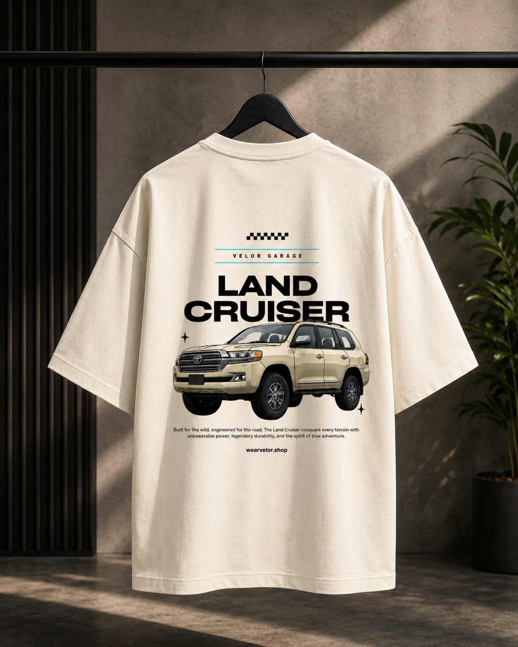 Land Cruiser Unisex Oversized T-Shirt | VELOR