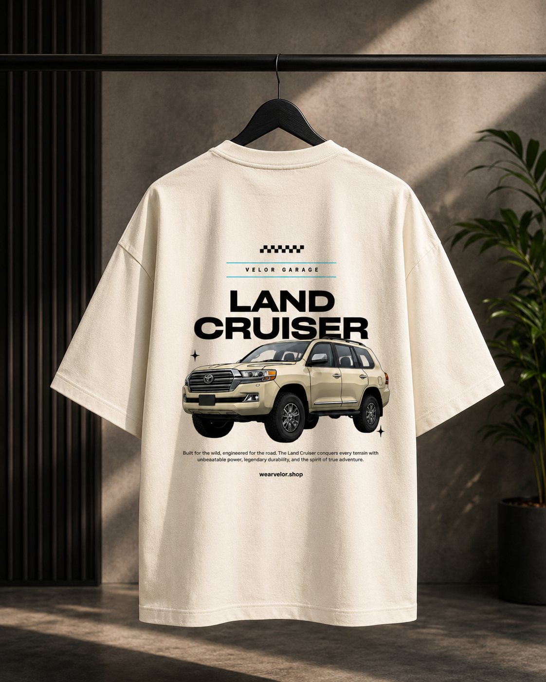 Land Cruiser Unisex Oversized T-Shirt | VELOR