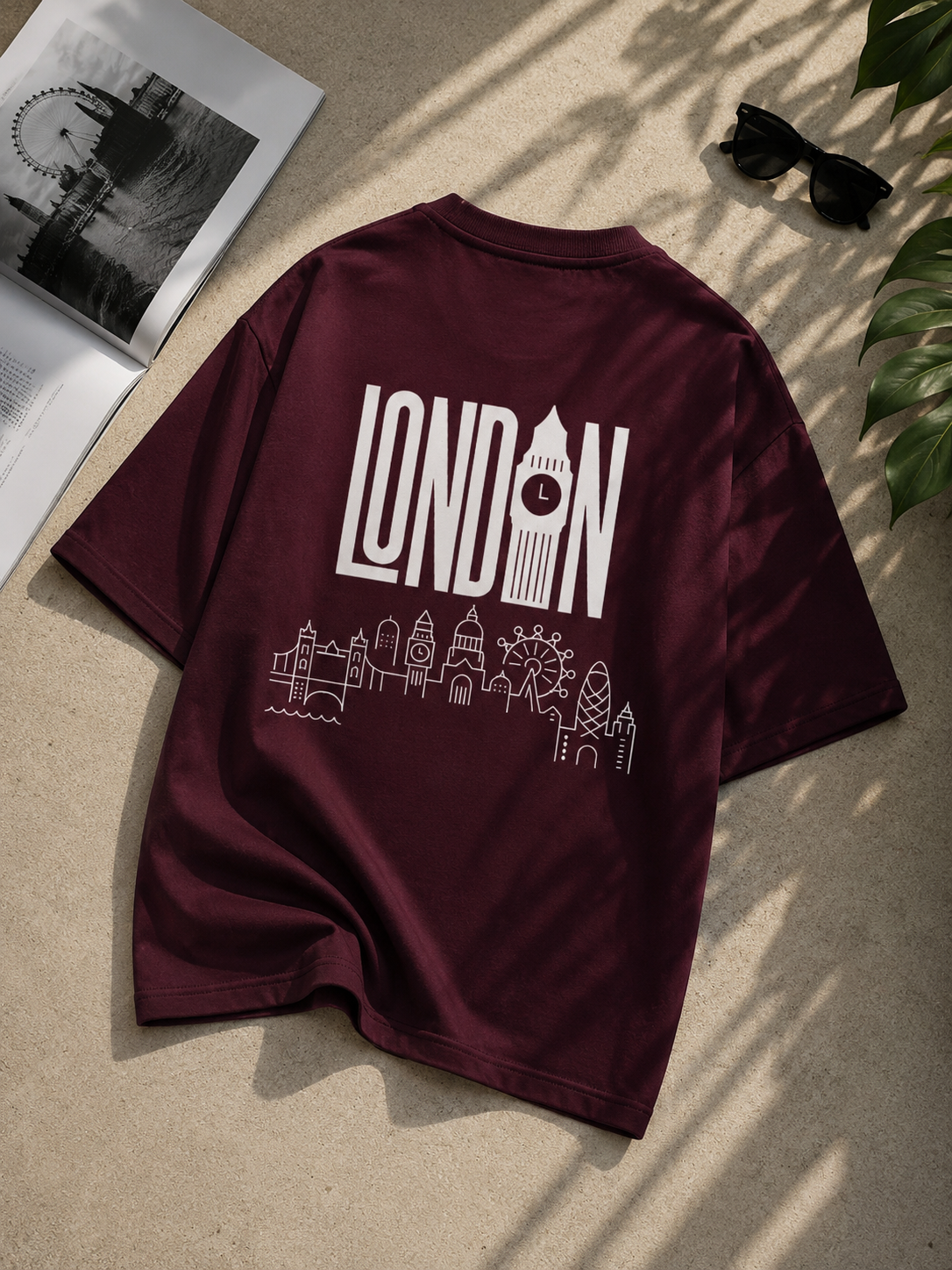 London Unisex Oversized T-Shirt | VELOR