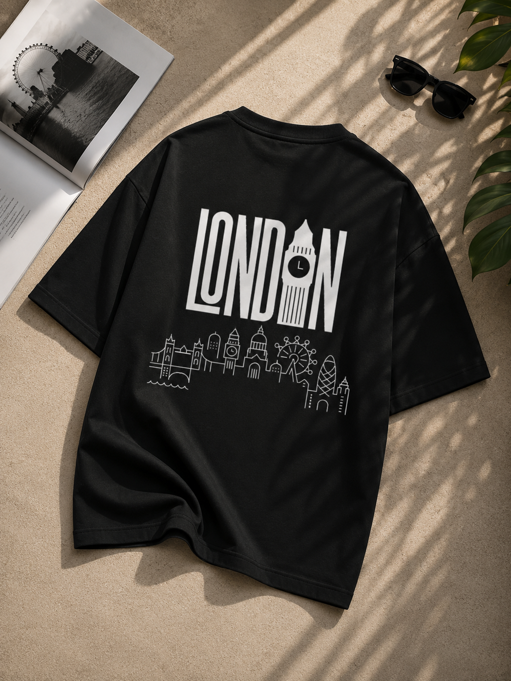 London Unisex Oversized T-Shirt | VELOR